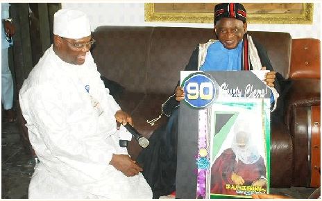 Provost Felicitates At 90 With Ohinoyi Of Ebiraland